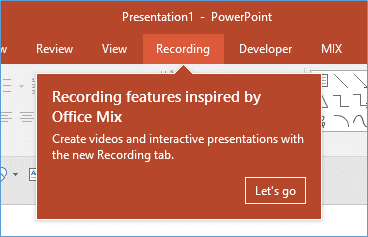 how do you view an office mix